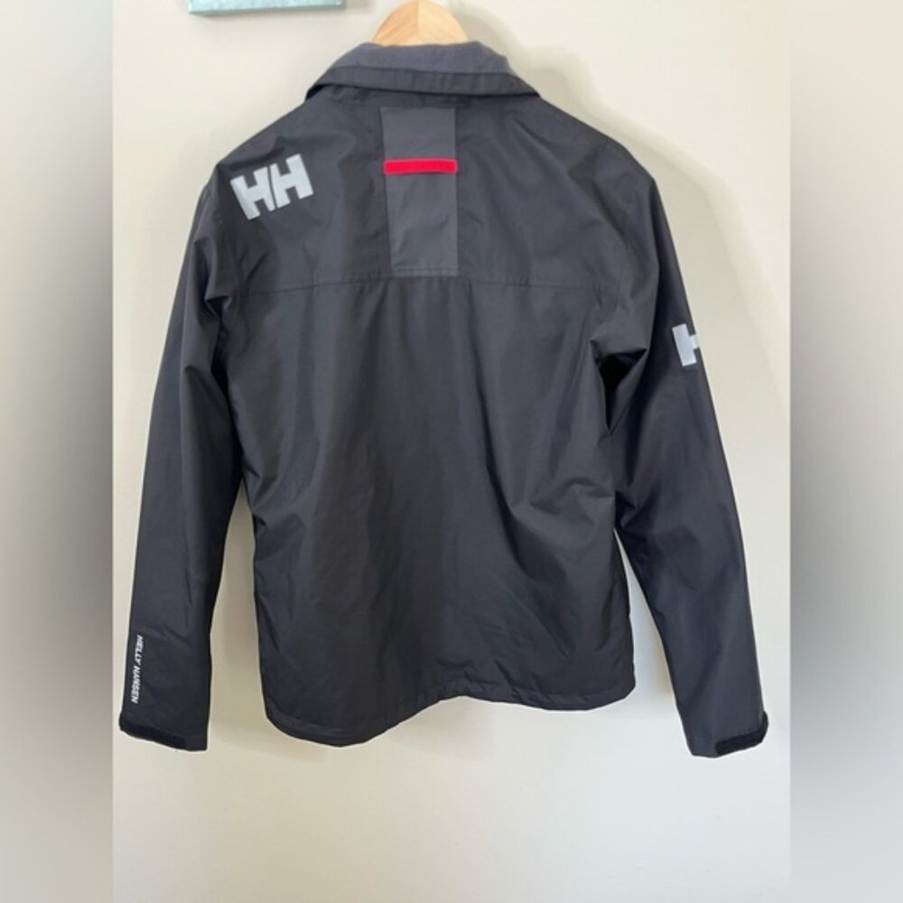 Helly Hansen Men Crew Jacket Size Small Black - image 2